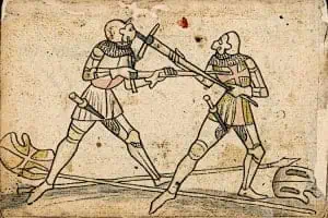 Knights Fight With Bastard Swords