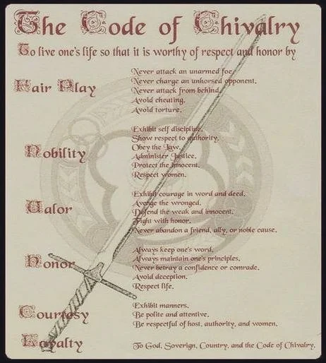 Code of Chivalry document