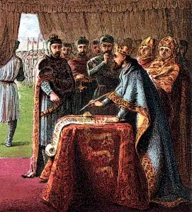 Signing Magna Carta