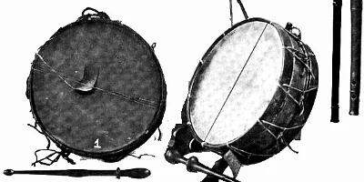 Tabour Drum Medieval Percussion Instruments