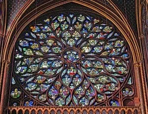 Medieval Gothic Art Glass