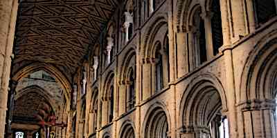 Romanesque Architecture Interior Arches