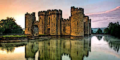 Bodiam Castle Medieval Castle Design