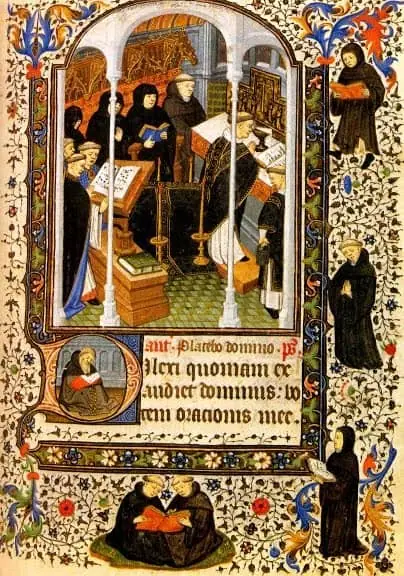 Medieval composer church music