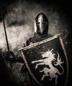 Medieval knight Favourite weapons