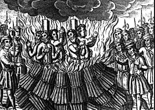 Heretics Burned at the stake