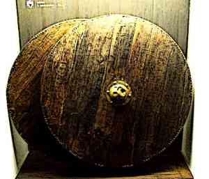 Early Wooden Medieval Knights Shield