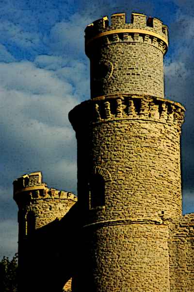 Castle Turret on a Tower