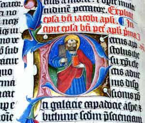 Medieval Illuminated Bible