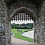 A Portcullis could be quickly raised