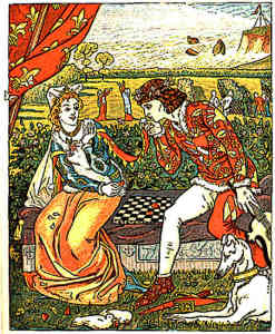 Courtly love in medieval times