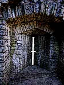 Castle Arrow Slit Inside