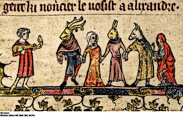 Medieval Mummers Outfits