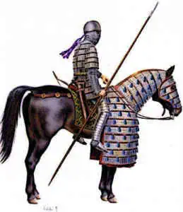 Cataphract Medieval Soldier on horseback