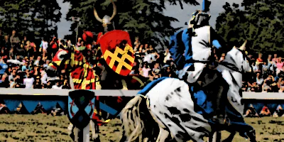 Heater Shields Used by Jousting Knights