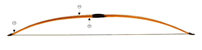 Medieval Longbow used by Longbowmen