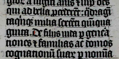 Maimesbury Bible Medieval Calligraphy