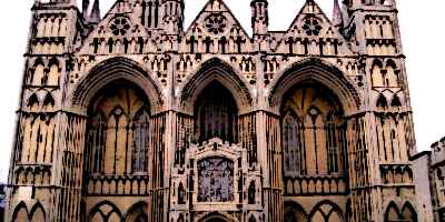 Peterborough Medieval Cathedral Norman Design