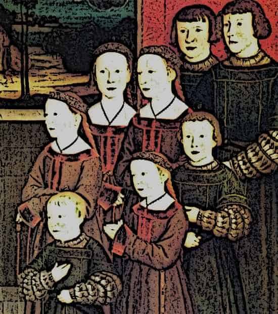 Medieval Noble Children