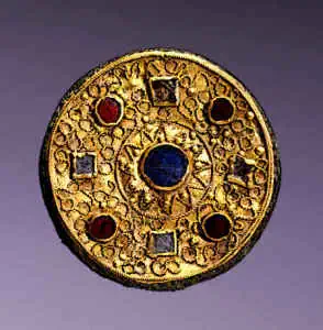 Medieval Jewelry - Frankish Disk