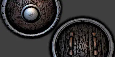 Targe Shield made of Wood