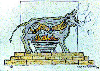 Brazen Bulll Torture Device