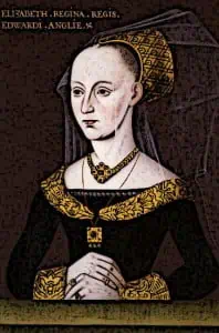 Medieval KIng Edward IV wife Elizabeth Woodville