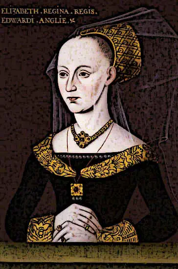 Medieval KIng Edward IV wife Elizabeth Woodville