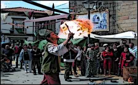 Medieval Fair Entertainer