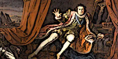 King Richard III before the Battle of Bosworth