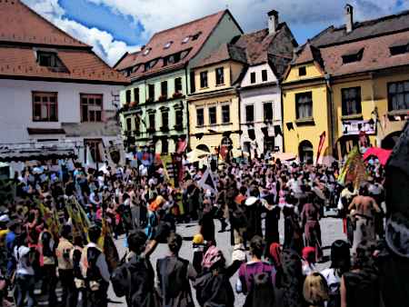 Medieval Fair Muscians