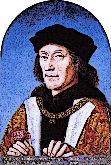 King Henry VII Medieval Kings Portrait