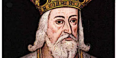 Medieval King Edward III Portrait
