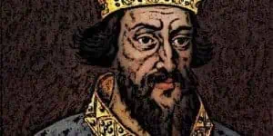 Medieval King Henry I Portrait