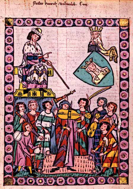 Medieval Bard Musicians and Poets