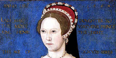 Picture of Medieval Queen Mary I Bloody Mary