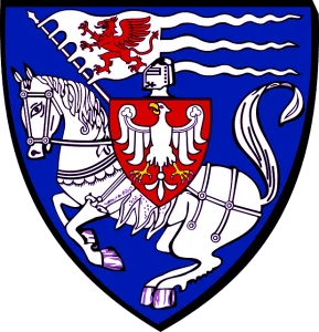 Medieval knights coat of arms