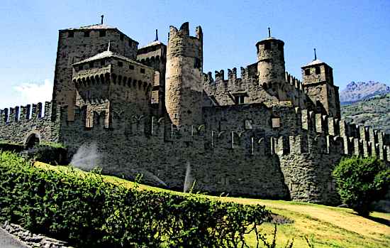 Medieval Italian Castle Fenis