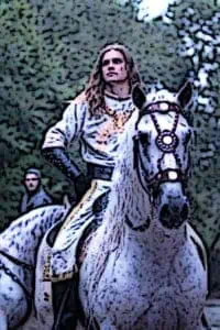 Medieval Page Horse Riding