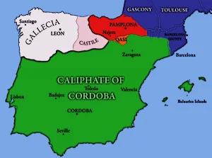 Moorish History Regions Conquered