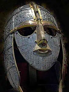 Anglo Saxon Helmet Sutton Hoo 