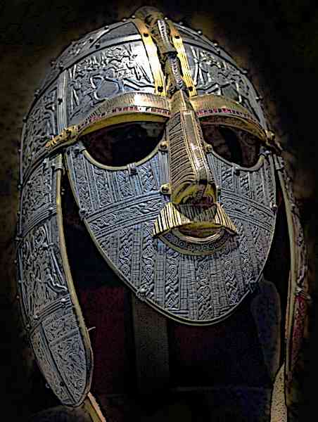 Anglo Saxon Helmet Sutton Hoo