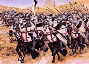 Medieval Cavalry Shields of the KnightsTemplars