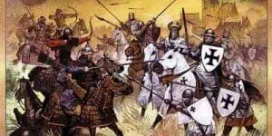 Medieval Cavalry Shields teutonic order and mongols at the battle of liegnitz 1241 1