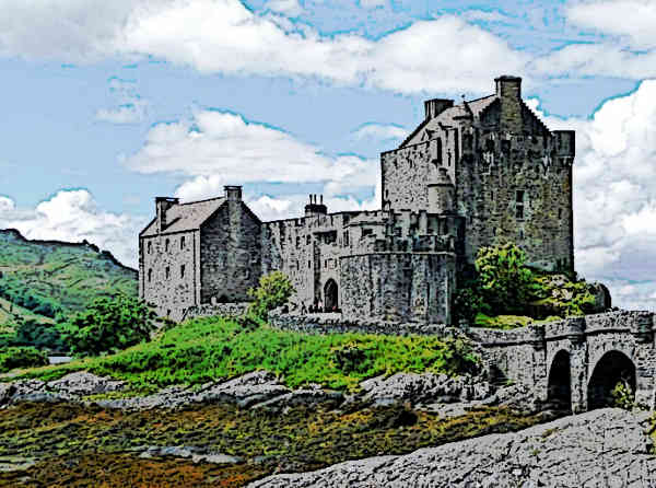 Famous-Castles-in-Scotland-Eilean-Donan-Castle
