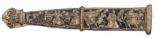 Scabbard With Dance of Death Detailing 