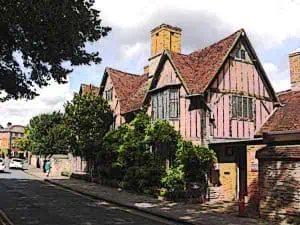 The Shakespeare Home was Halls Croft in Stratford Upon-Avon