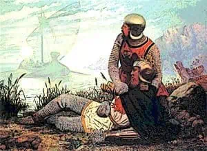 The Death of King Arthur by John Garrick