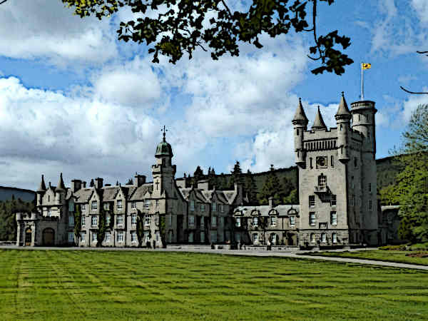 Famous-Castles-in-Scotland-Balmorla-Castle
