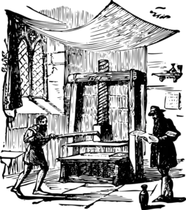 Gutenberg printing middle ages